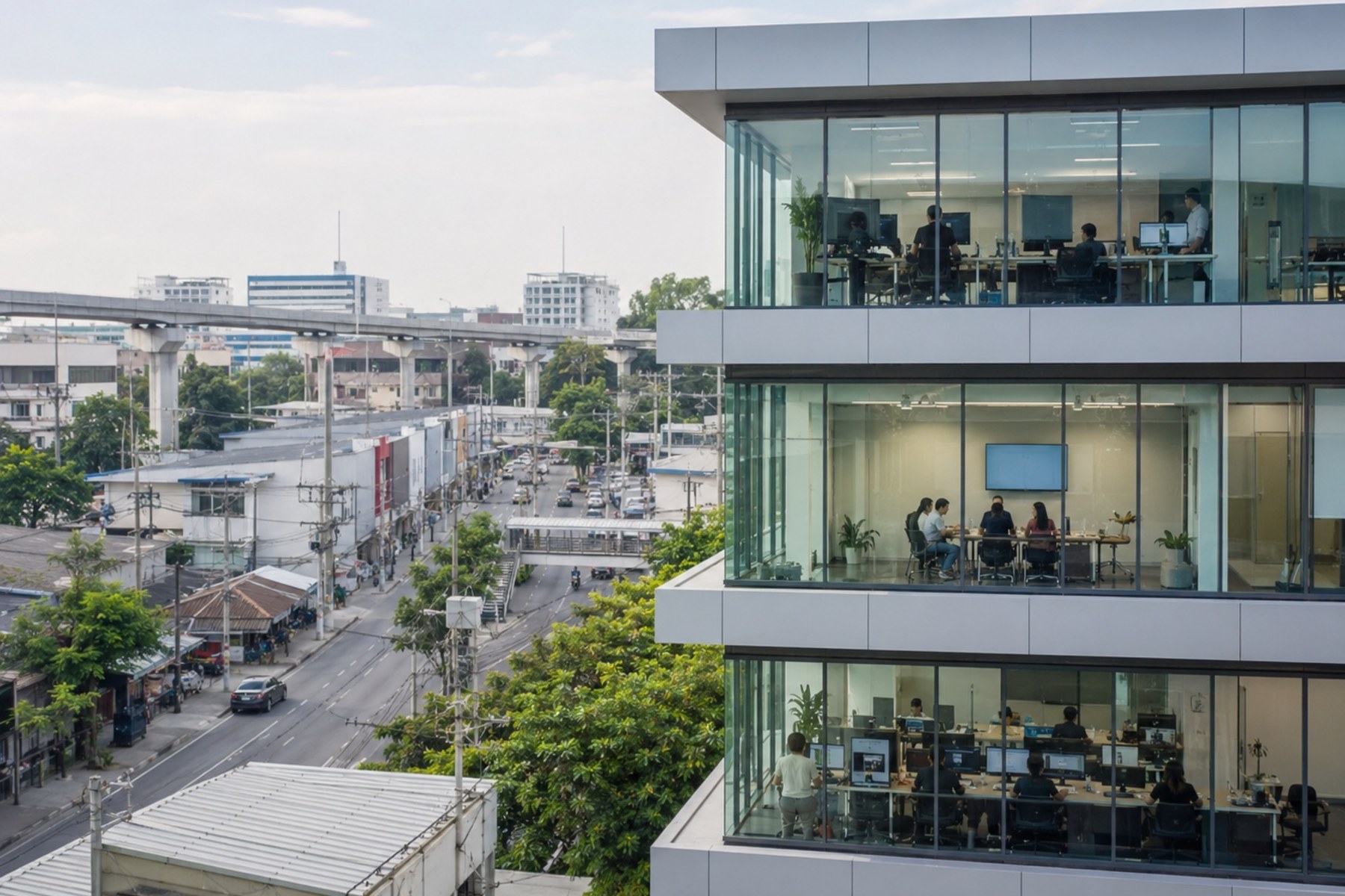 Thaiオフショア開発事業のイメージ写真